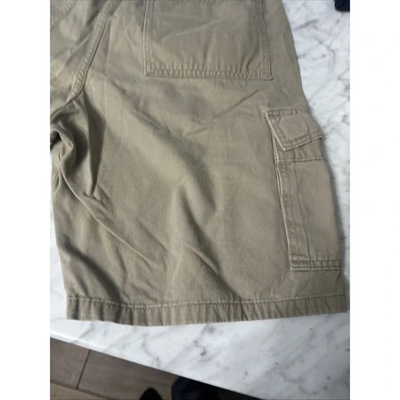 Wrangler Cargo Shorts Mens 34 60BPWGR Khaki Ripstop Outdoor Hiking - Picture 14 of 14